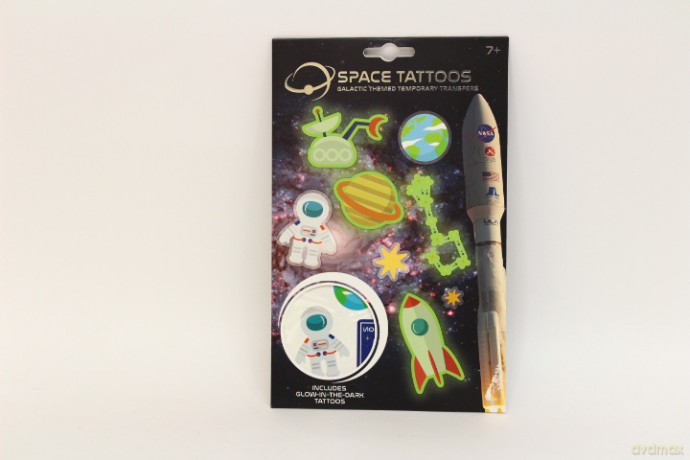 NASA kosmiczne tatuaże glow 82-0042 86468