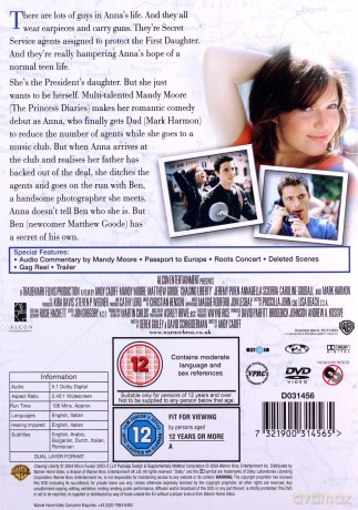 Chasing Liberty (Córka Prezydenta) [DVD]
