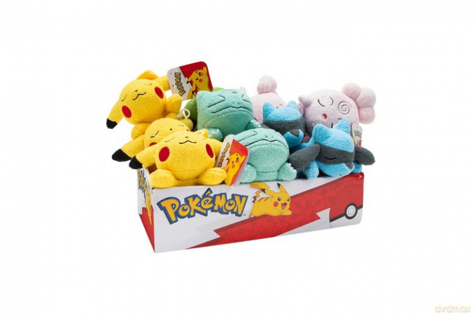 POKEMON śpiący plusz 12cm W3 mix 34443