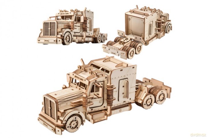 Puzzle drewniane model 3D Ciężarówka E013 70145