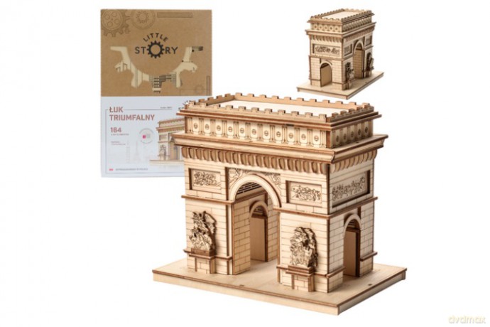 Puzzle drewniane model 3D Łuk Triumfalny E011 70022