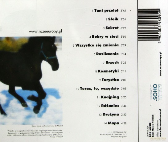 Róże Europy: 8 [CD]