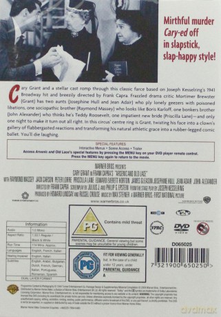 Arsenic And Old Lace (Arszenik i stare koronki) [DVD]