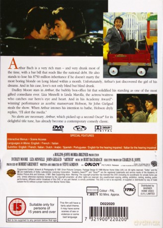 Arthur (Artur) [DVD]