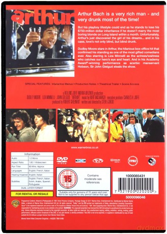 Arthur (Artur) [DVD]