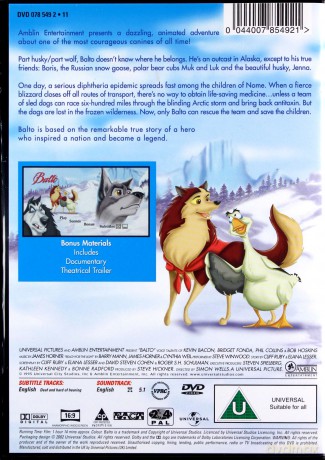 Balto [DVD]