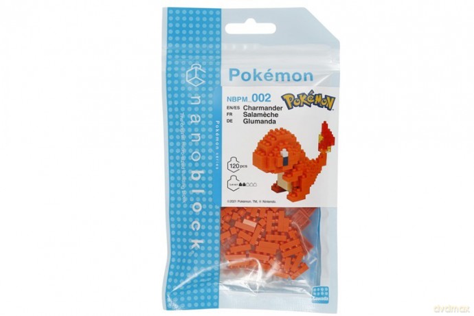 Figurka Pokemon nanoblock Charmander z Klocków