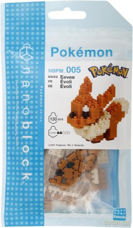 SUPBUZZ Nanoblock Pokemon Eevee 46231