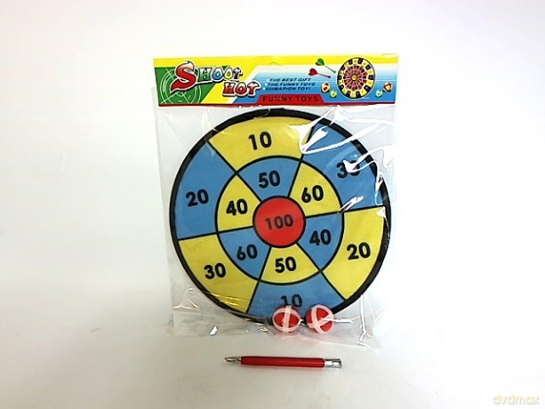 Tarcza z rzepami 29cm w torbie 95837 58371
