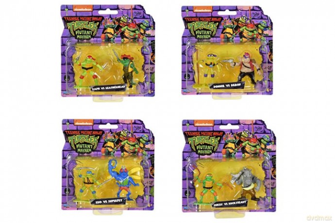 TMNT Żółwie Ninja figurka mini 2-Pack 33116