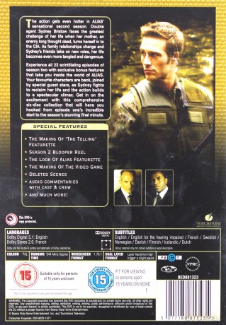 Alias: Season 2 (Agentka o stu twarzach Sezon 2) [DVD]