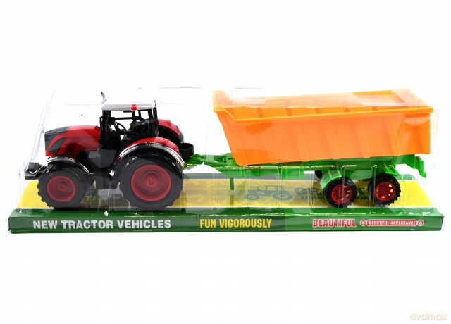 Traktor frikcja z przyczepą B2784710 61453