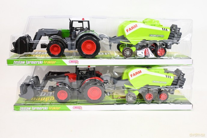Traktor z łyżką+maszyna rolnicza G203587 58267