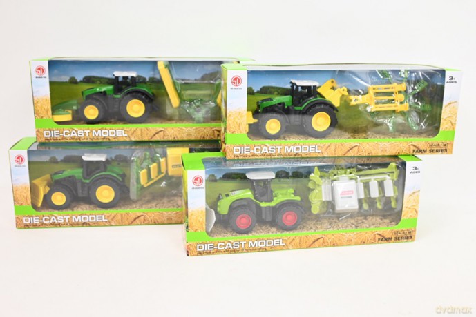 Traktor z maszyną rolniczą w pudełku G206153 71006