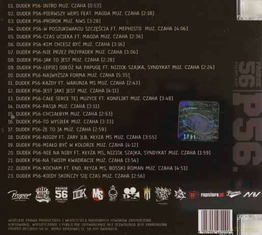 Dudek RPK: Prorok56 [CD]
