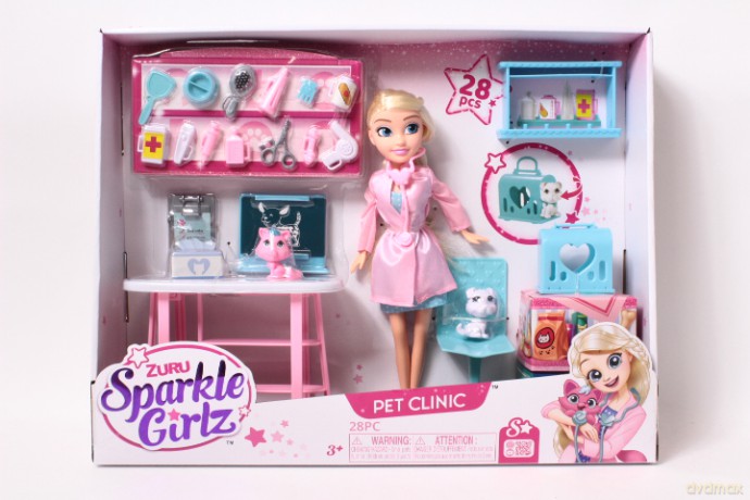ZURU Sparkle Girlz Klinika weterynar.100184 13866