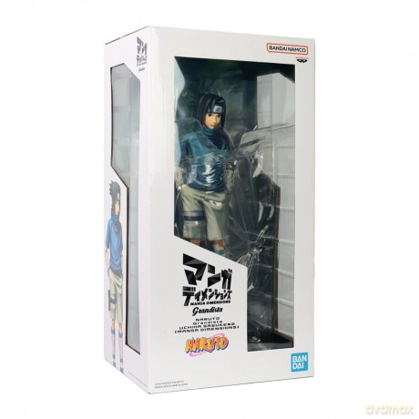 Banpresto Naruto - Grandista Uchiha Sasuke#2 [Manga Dimensions] Figure [FIGURKA]