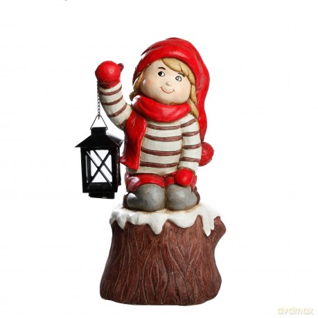 DGA - Gnome w/lantern - 40 cm (68001102)
