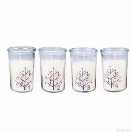 DGA - Nostalgic Soldier Advent candle in glas (9901708)