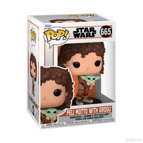 Funko! POP - Vinyl Mandalorian - Peli Motto W/Grogu (76552) [FIGURKA]