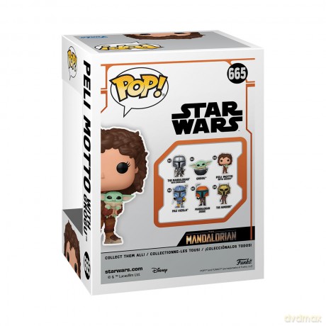Funko! POP - Vinyl Mandalorian - Peli Motto W/Grogu (76552) [FIGURKA]