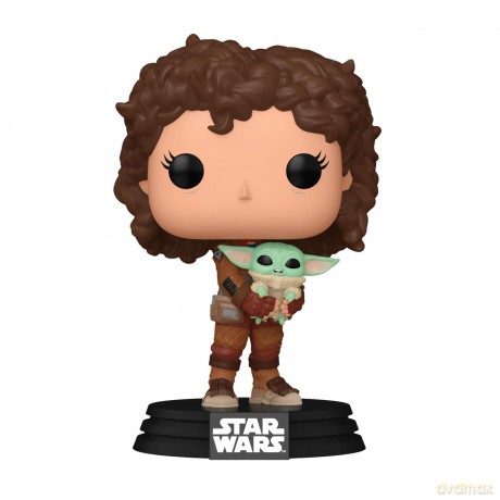 Funko! POP - Vinyl Mandalorian - Peli Motto W/Grogu (76552) [FIGURKA]