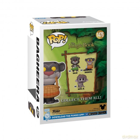 Funko! POP - Vinyl The Jungle Book - Bagheera w/basket (80786) [FIGURKA]