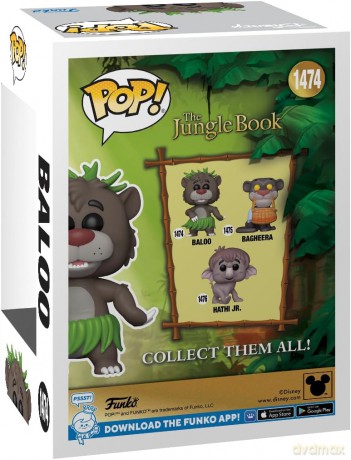 Funko! POP - Vinyl The Jungle Book - Baloo (80787) [FIGURKA]