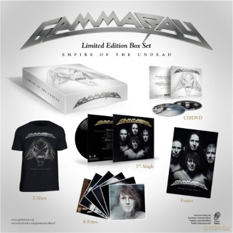 Gamma Ray: Empire of the Undead wydanie limitowane [BOX] [CD]+[DVD]+[Winyl]
