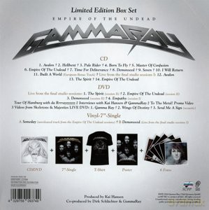 Gamma Ray: Empire of the Undead wydanie limitowane [BOX] [CD]+[DVD]+[Winyl]