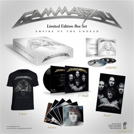 Gamma Ray: Empire of the Undead wydanie limitowane [BOX] [CD]+[DVD]+[Winyl]