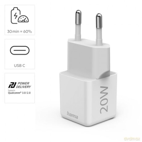 Hama - Powerbank Colour 10 10000mAh USB-C+USB-A