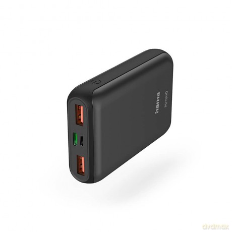 Hama - Powerbank PD 2 USB-A outputs, One USB-C output for fast charging