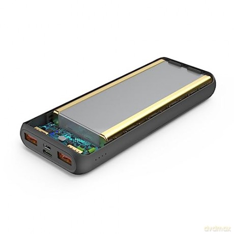 Hama - Powerbank PD 2 USB-A outputs, One USB-C output for fast charging