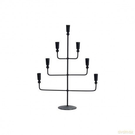 House Doctor - Ira Candle holder - Antique aluminium (206203033)