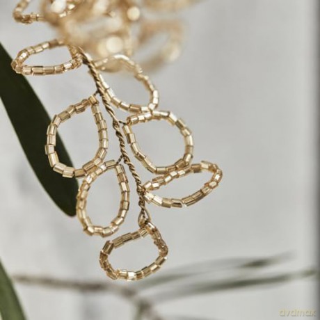 House Doctor - Pearl Ornaments - Gold (257873052)