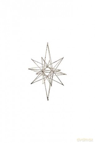 House Doctor - Star Ornament Champagne - 25 cm (261520002)
