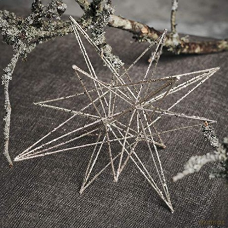 House Doctor - Star Ornament Champagne - 35 cm (261520003)