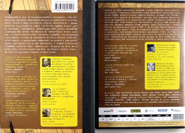 W pogoni za cieniem + Zaginiona Łódź Hitlera Pakiet [KSIĄŻKA]+[DVD]