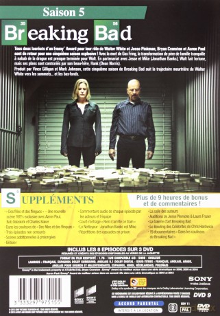 Breaking Bad sezon 5 (część 1) [BOX] [3DVD]