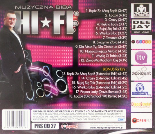 Hi-Fi: Muzyczna biba [CD]