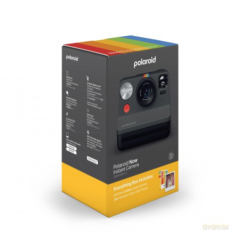 Polaroid - Now Gen 2 E-Box Camera - Black