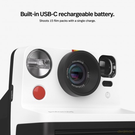 Polaroid - Now Gen 2 E-Box Camera - Black