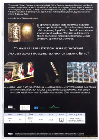 Boskie Oblicze - Historia Najcenniejszej Relikwi Chrześcijaństwa [DVD]