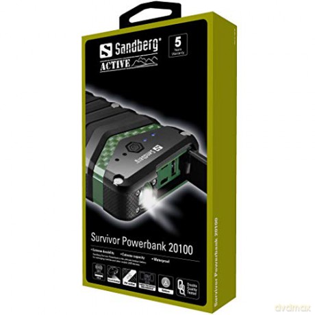 Sandberg - Survivor Powerbank 20100