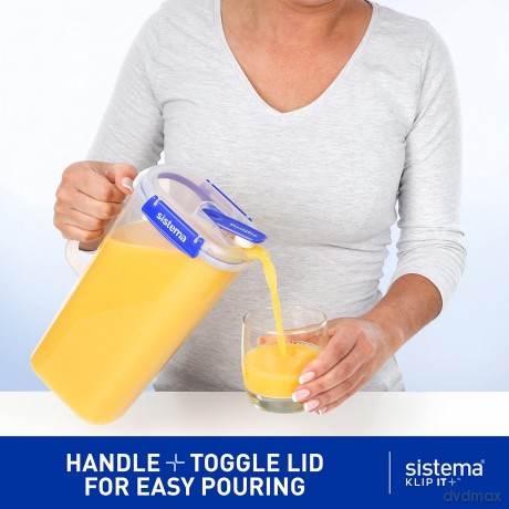 SISTEMA 884206 DZBANEK Z TWORZYWA SZTUCZNEGO 2L