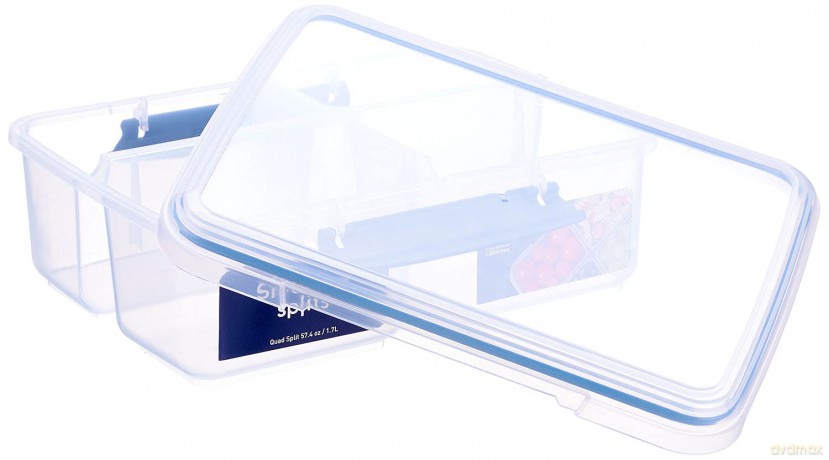 Sistema - Klip IT - Rectangular Quad Split 1.74L.