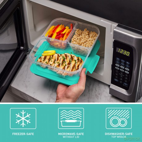 Sistema Meal Prep 5x1.9L śniadaniówki