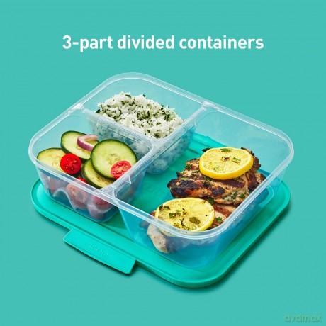 Sistema Meal Prep 5x1.9L śniadaniówki