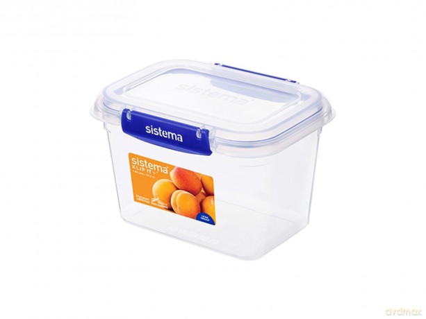 Pojemnik kuchenny Sistema Klip It Plus 881640 przezroczysty 1,49 l